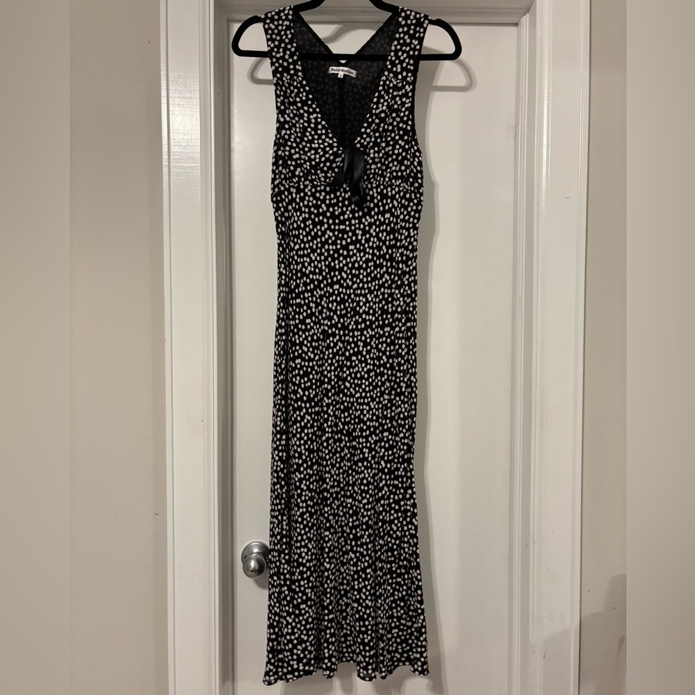 Reformation Janis Polka Dot Dress